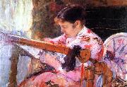 Mary Cassatt Lydia at the Tapestry Loom china oil painting reproduction